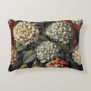 Coussins Décoratifs Motif floral élégant vintage d'hortensia
