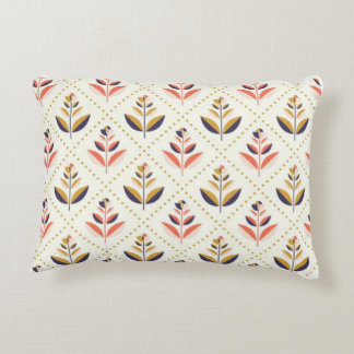 Coussins Décoratifs Motif floral moderne du milieu du siècle