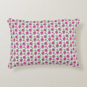Coussins Décoratifs Motif floral rose sans couture   Aquarelle élégant