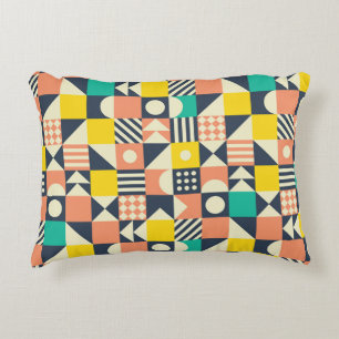Coussins Décoratifs Motif géométrique coloré sans couture