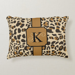 Coussins Décoratifs Motif imprimé animal personnalisé léopard jaguar