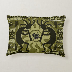 Coussins Décoratifs Motif Kokopelli Sud-Ouest Aztec