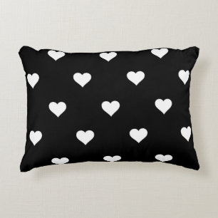 Coussins Décoratifs Motif minimaliste noir et blanc