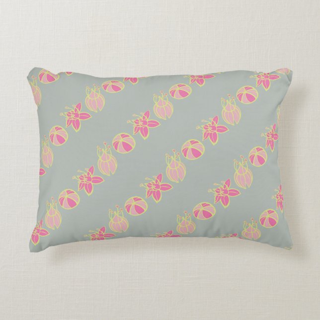 Coussins Décoratifs Motif moderne Bud & Flower Bold (Devant)