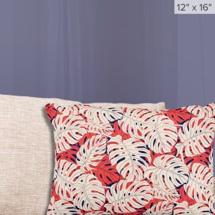 Coussins Décoratifs Motif moderne de Monstera Tropical