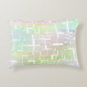 Coussins Décoratifs Motif multicolore Abstrait Pastel