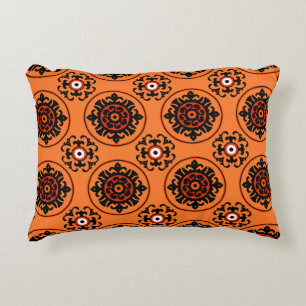 Coussins Décoratifs Motif orange de Suzani