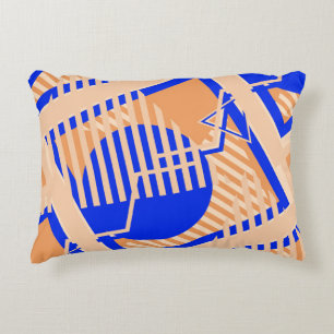 Coussins Décoratifs Motif Pop Art sans soudure. Texture couleur Abstra