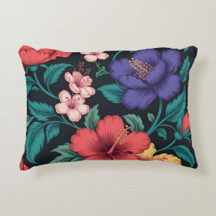 Coussins Décoratifs Motif répétitif de fleurs sauvages