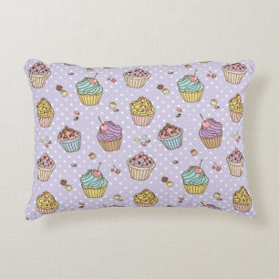 Coussins Décoratifs Motif Rétro Sweets