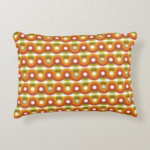 Coussins Décoratifs Motif Rétro Vintage Smiley No. 02