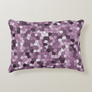 Coussins Décoratifs Motif rose violet magenta