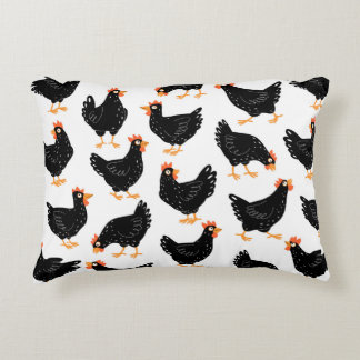 Coussins Décoratifs Motif sans couture avec poulet