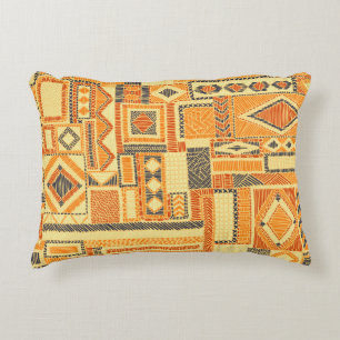 Coussins Décoratifs Motif sans couture brodé Bohème