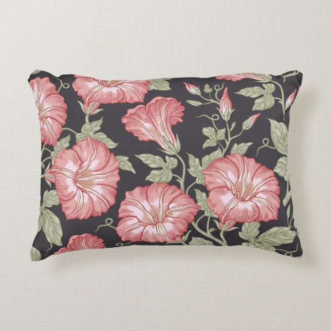 Coussins Décoratifs Motif sans couture. Des fleurs sauvages de Petunia (Devant)