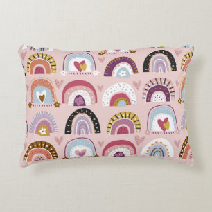 Coussins Décoratifs Motif sans soudure enfant avec main abstraite dess