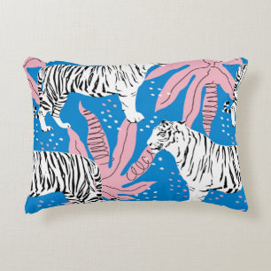 Coussins Décoratifs Motif sans soudure tigre, arrière - plan animal sa