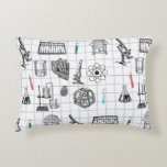 Coussins Décoratifs Motif scientifique en chimie scientifique<br><div class="desc">Un motif de chimie à thème scientifique idéal pour toute personne qui aime la science,  la chimie,  la biologie,  etc. Un cadeau idéal pour les scientifiques quel que soit leur âge.</div>