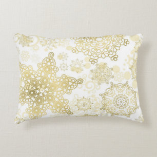 Coussins Décoratifs Motif Snowflake