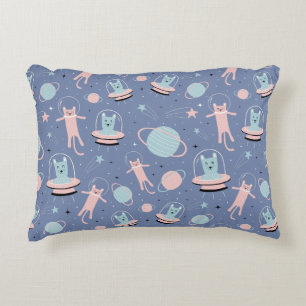 Coussins Décoratifs Motif Space Cat