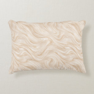 Coussins Décoratifs Motif tourbillonnant en marbre de luxe
