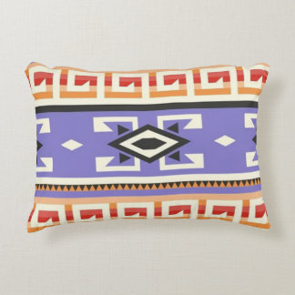 Coussins Décoratifs Motif vectoriel violet amérindien du sud-ouest