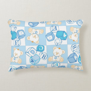 Coussins Décoratifs Motif vérifié d'ours de nounours