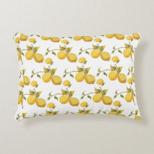 Coussins Décoratifs Motif vintage au citron