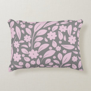 Coussins Décoratifs motif vintage sans couture avec fleurs roses et le