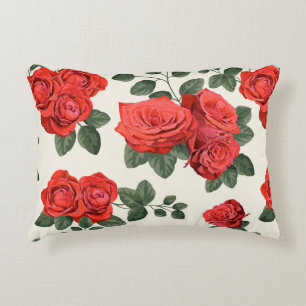 Coussins Décoratifs Motif vintage sans faille avec roses