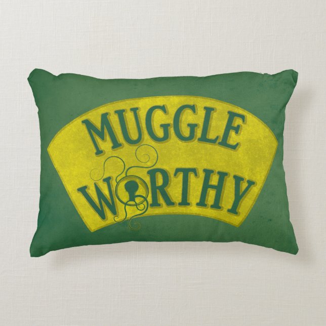 COUSSINS DÉCORATIFS MUGGLE WORTHY™ (Devant)