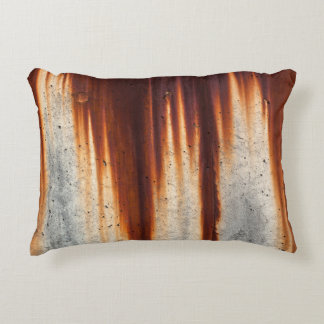 Coussins Décoratifs Mur de grunge rouillé : Sabot texturé