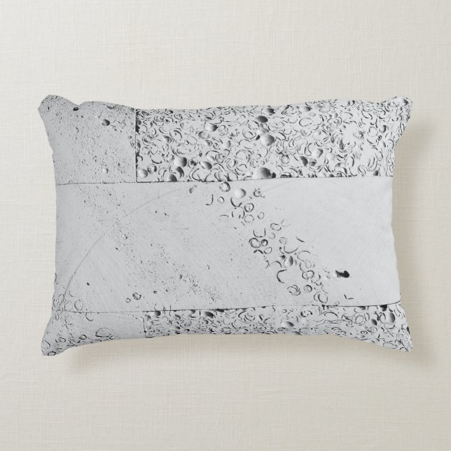Coussins Décoratifs Mur en briques blanches (Devant)