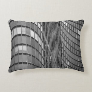 Coussins Décoratifs Mur rideau en acier et en verre de moderne