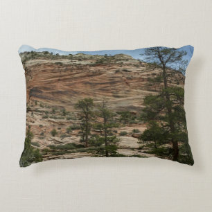 Coussins Décoratifs Murs de roche usés dans le parc national de Zion