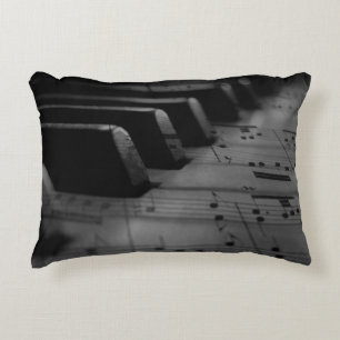 Coussins Décoratifs Music Piano Keys