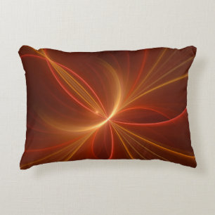 Coussins Décoratifs Mystique Abstrait Fractal Art Moderne Couleurs cha