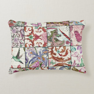 Coussins Décoratifs Nature Patchwork : Chic Arrière - plan sans coutur