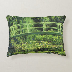 Coussins Décoratifs Nénuphars blancs par Claude Monet, Art Vintage