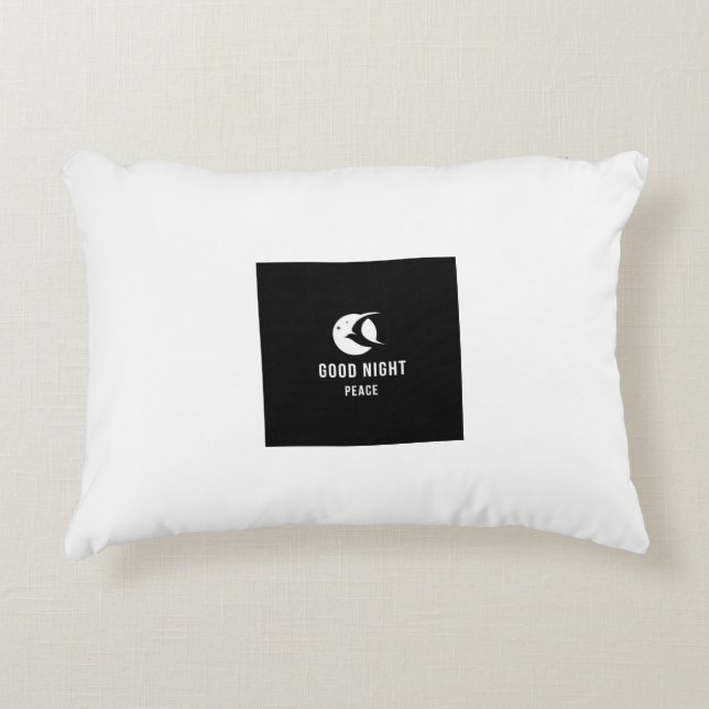 Coussins Décoratifs Night vibe image printed pillow (Devant)