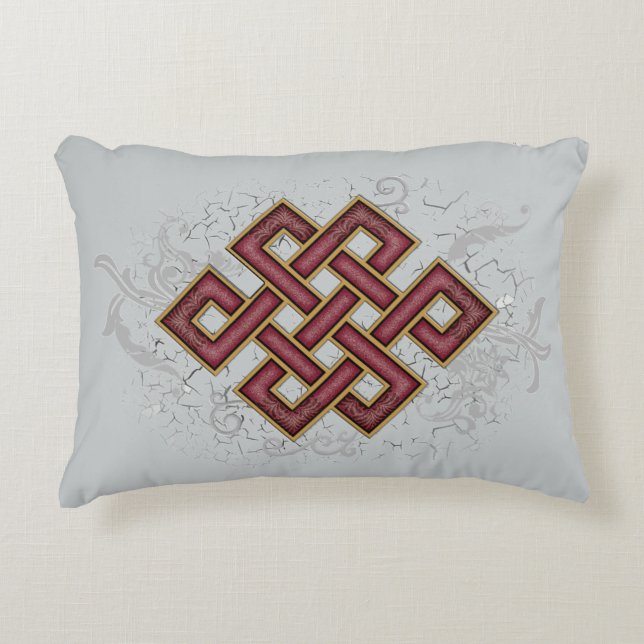 Coussins Décoratifs noeud sans fin (Devant)