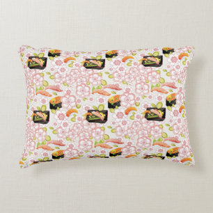 Coussins Décoratifs Nourriture japonaise : Motif 2 de sushi