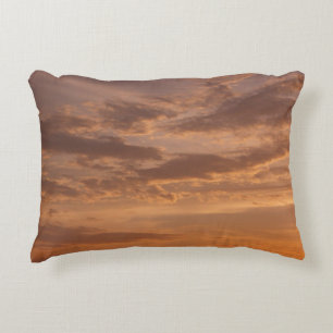 Coussins Décoratifs Nuages de coucher de soleil II Pastel Nature Abstr