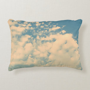 Coussins Décoratifs Nuages - Décor de style effet vintage 
