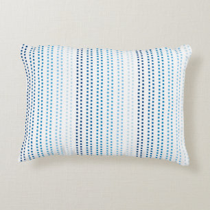 Coussins Décoratifs Nuances de bleu avec couleur de fond changeante