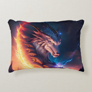 Coussins Décoratifs Nuit de feu Dragon Scape
