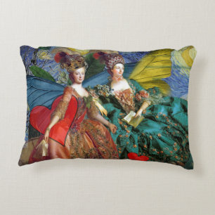Coussins Décoratifs Nuit étoilée Rococo Demoiselles Ailes de Papillon