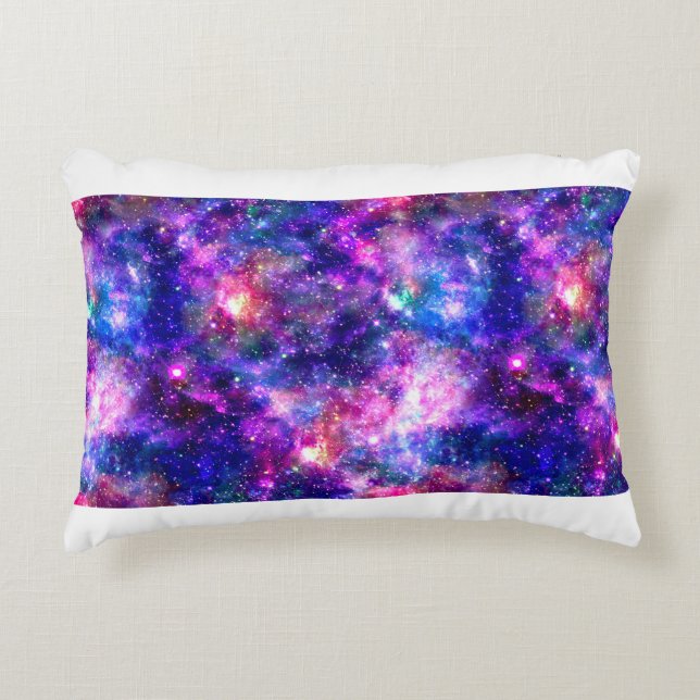 Coussins Décoratifs Nuit Galaxy (Devant)