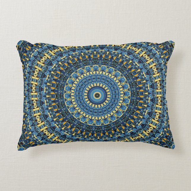 Coussins Décoratifs Nuit Van Gogh Starry Abstrait Super Boho Mandala (Devant)