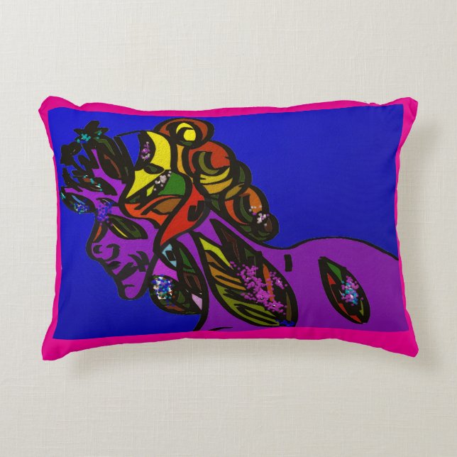 Coussins Décoratifs Nymphe florale (Devant)
